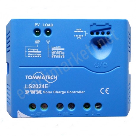 TOMMATECH 5A 12V SOLAR ŞARJ CİHAZI LS0512E